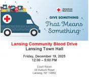 Blood Drive advertisement 